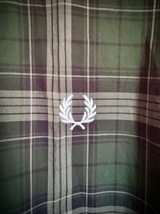 Camisa Fred Perry cuadros M