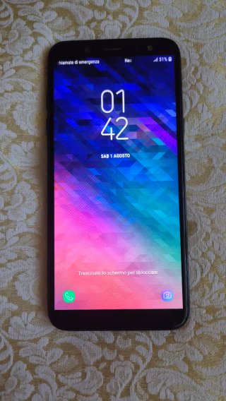 Samsung Galaxy A6 Nero
