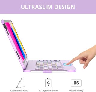 Funda Teclado KARFUN iPad 11Gen A16 + Metapen A8
