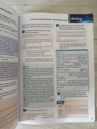 Workbook & Grammar Book for bachillerato.On screen