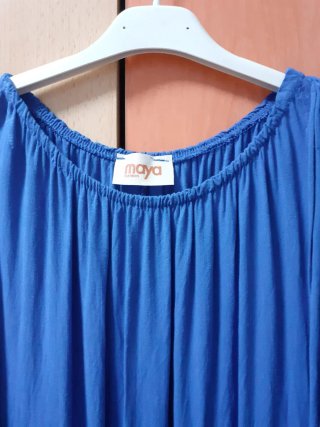 Vestido azul talla única
