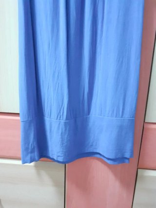 Vestido azul talla única