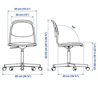 Silla de escritorio con ruedas verde