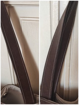 Hogan borsa tote marrone vera pelle