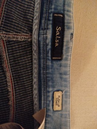 Falda pantalón Salsa azul