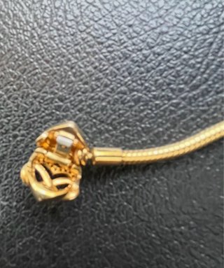 Pulsera Serpiente Cierre Corazón Pandora