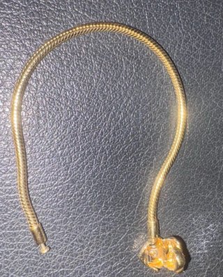 Pulsera Serpiente Cierre Corazón Pandora