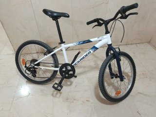 Bicicleta Rockrider Decathlon Blanca/ PAGO EN MANO