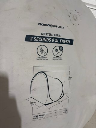 Tienda Quechua 2 Seconds XL Fresh