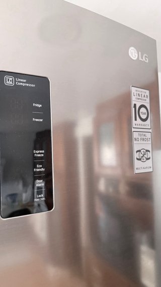 Frigorífico Combi LG Acero Inoxidable