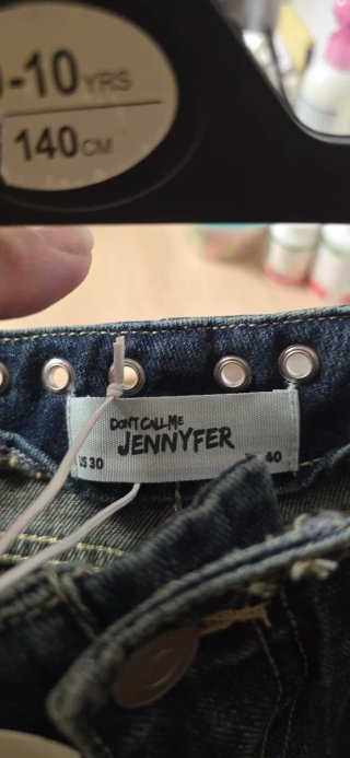 Tejanos mujer flare con ojales