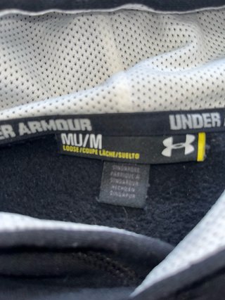 Sudadera Under Armour Negra