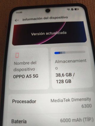 Oppo A5 5G Blanco