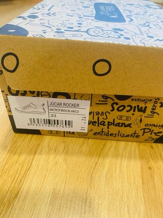 Zapato Feroz Jucar Rocker Blancas Talla 33