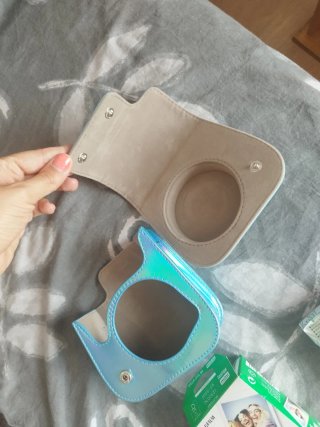 Funda Instax Mini + 10 Papeles Fotográficos