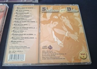 Pack 3 CDs Sevillanas para Bailar
