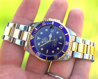 Orologio Polizia di Stato Automatico Vintage Blu O