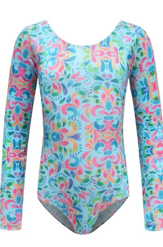 Maillot manga larga estampado floral 150 cm