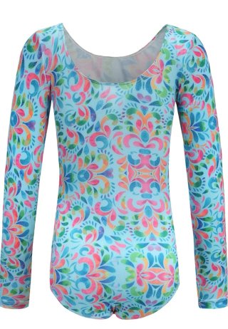 Maillot manga larga estampado floral 150 cm