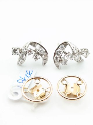 Pendientes Oro 18k y Diamantes