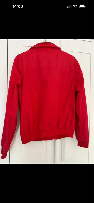 Chaqueta Napapijri impermeable roja hombre