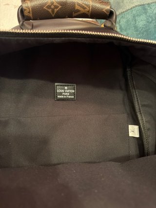 Mochila Louis Vuitton Negra y Marrón