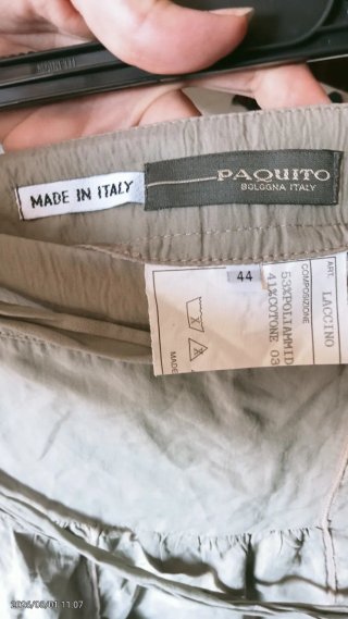 Gonna Paquito verde kaki