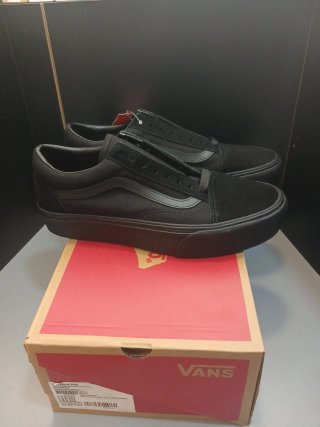 Talla 40 Zapatillas Vans Mujer Negras