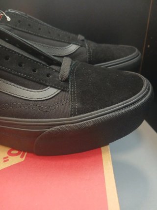 Talla 40 Zapatillas Vans Mujer Negras
