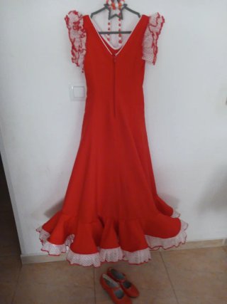 Vestido de gitana rojo