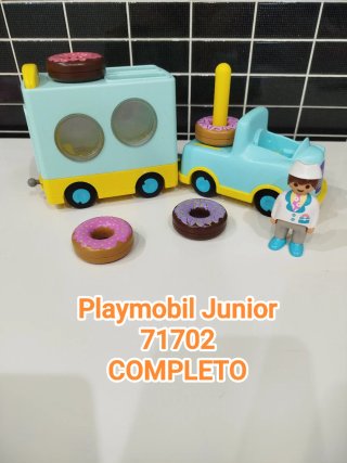 Playmobil Junior 71702 Camión Donuts COMPLETO