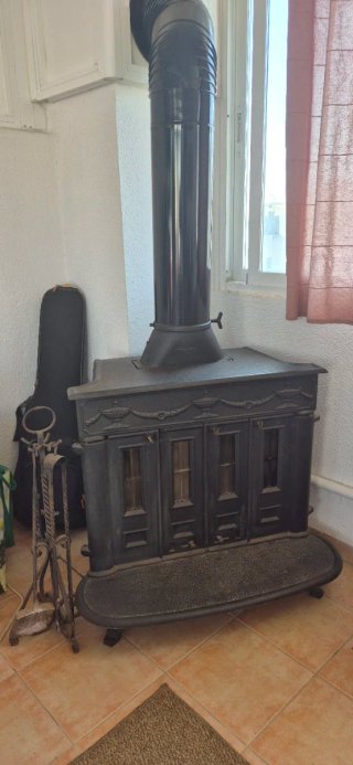 Chimenea Hierro Fundido Hergom Franklin 90