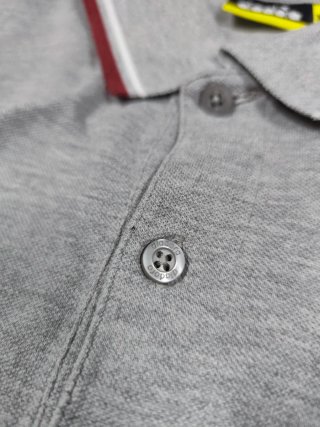 Polo Diadora Vintage Gris Talla XL