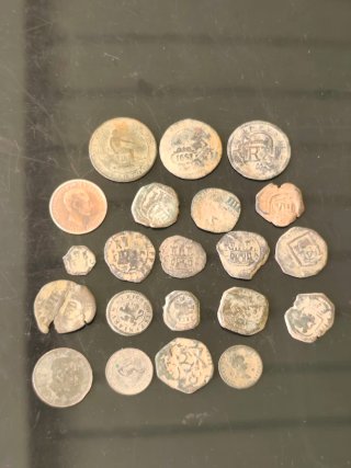 Lote 21 Monedas Españolas Antiguas