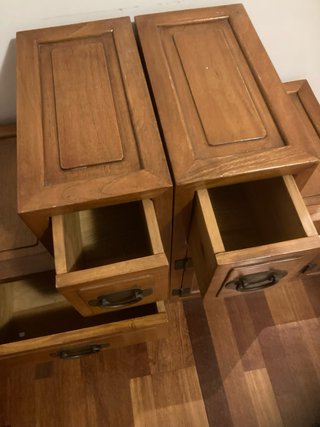 Mueble de madera maciza estilo oriental