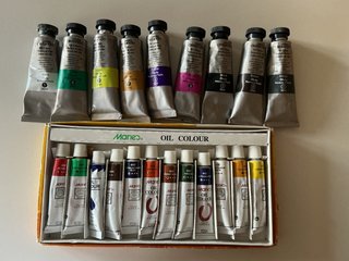Set 12 Pinturas Óleo Crelando 30ml