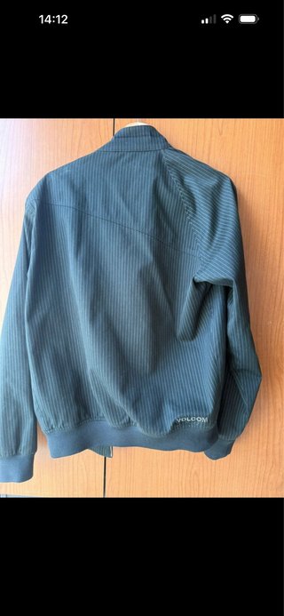 Chaqueta Volcom Hombre Negra Rayas