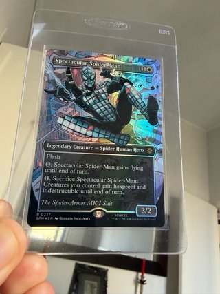 Espectacular Spider-Man Foil Texturizado MTG