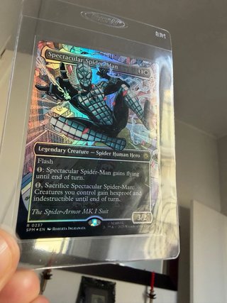 Espectacular Spider-Man Foil Texturizado MTG