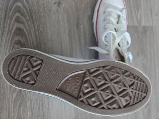 Converse Cuero Blancas Talla 41