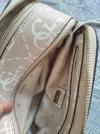 Bolso Bandolera Guess rosa Original
