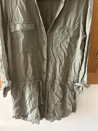 Vestido verde mujer talla S