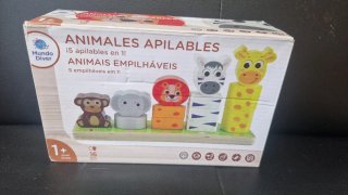 Juego apilable animales Mundo Diver
