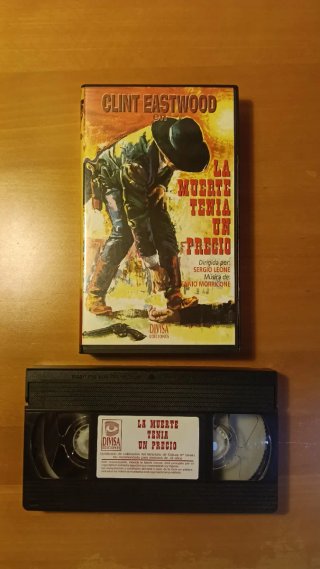 Pack Trilogía del Dólar Clint Eastwood VHS Divisa