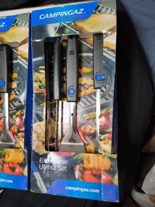 Set Utensilios Barbacoa Campingaz Extensible