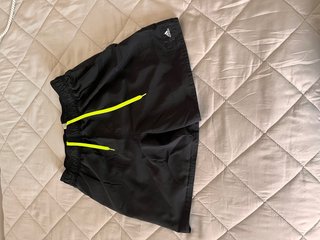Bañador Adidas Negro con Cordones Neón
