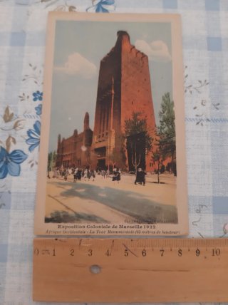Lote Postales Exposición Colonial Marsella 1922