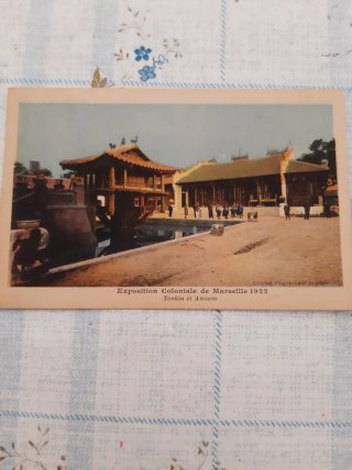 Lote Postales Exposición Colonial Marsella 1922