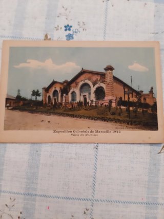 Lote Postales Exposición Colonial Marsella 1922