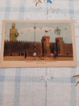 Lote Postales Exposición Colonial Marsella 1922